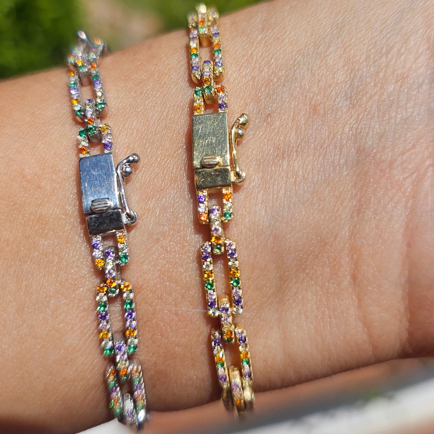 PULSERA DIKDORTGEN PLATA 925