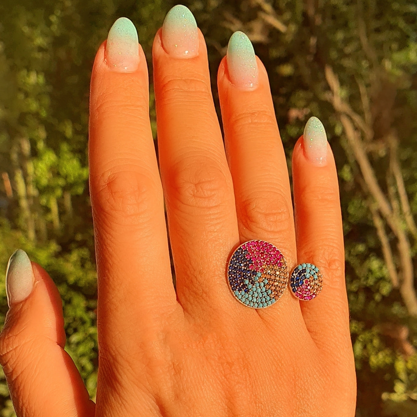 ANILLO BESTE COLOR PLATA 925