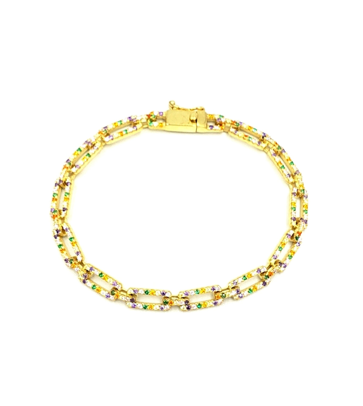 PULSERA DIKDORTGEN PLATA 925