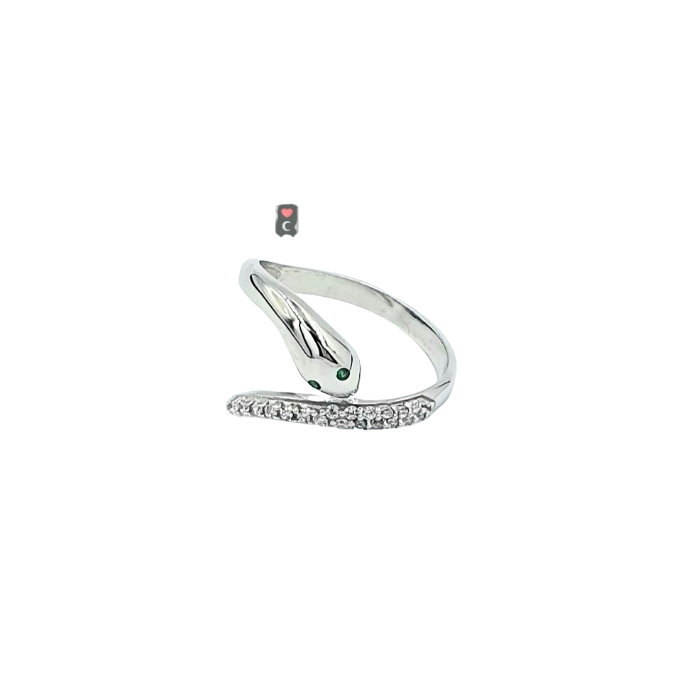 ANILLO AJUSTABLE SERPILI PLATA 925