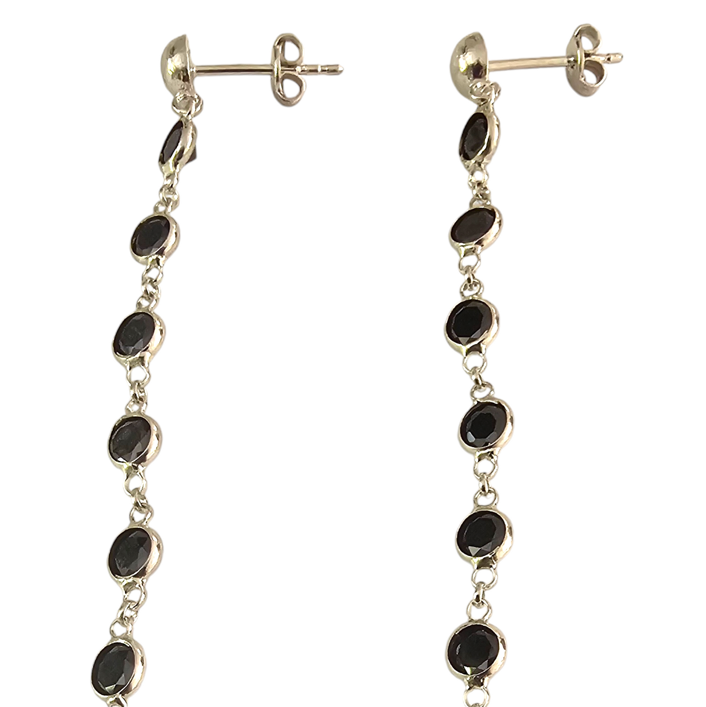 ARO DAFNA SIYAH PLATA 925