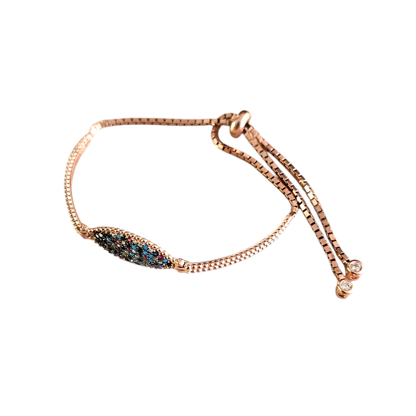 PULSERA MIRAY ROSADA PLATA 925
