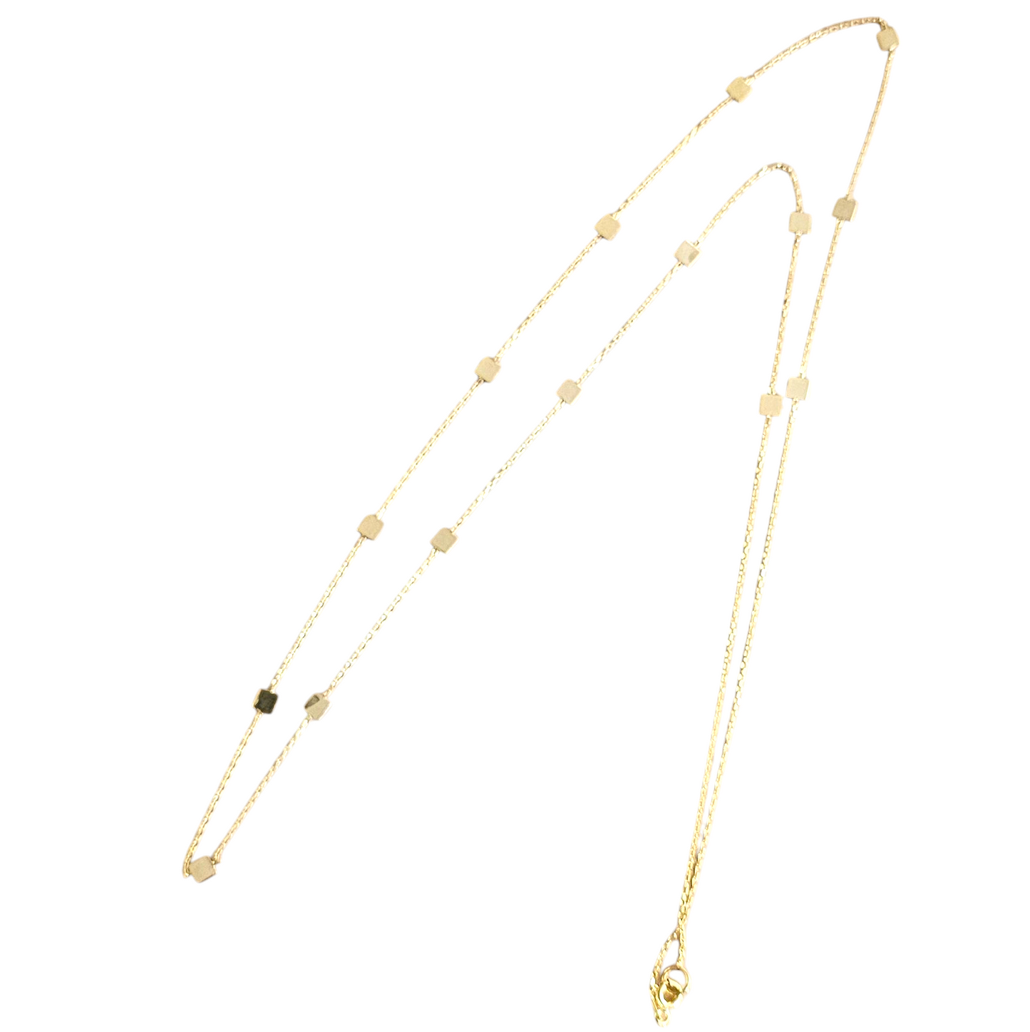 COLLAR KARE DORADO PLATA 925