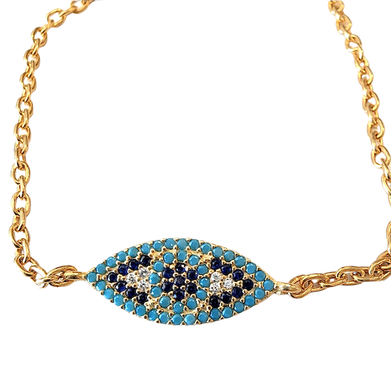 PULSERA GOZ D PLATA 925