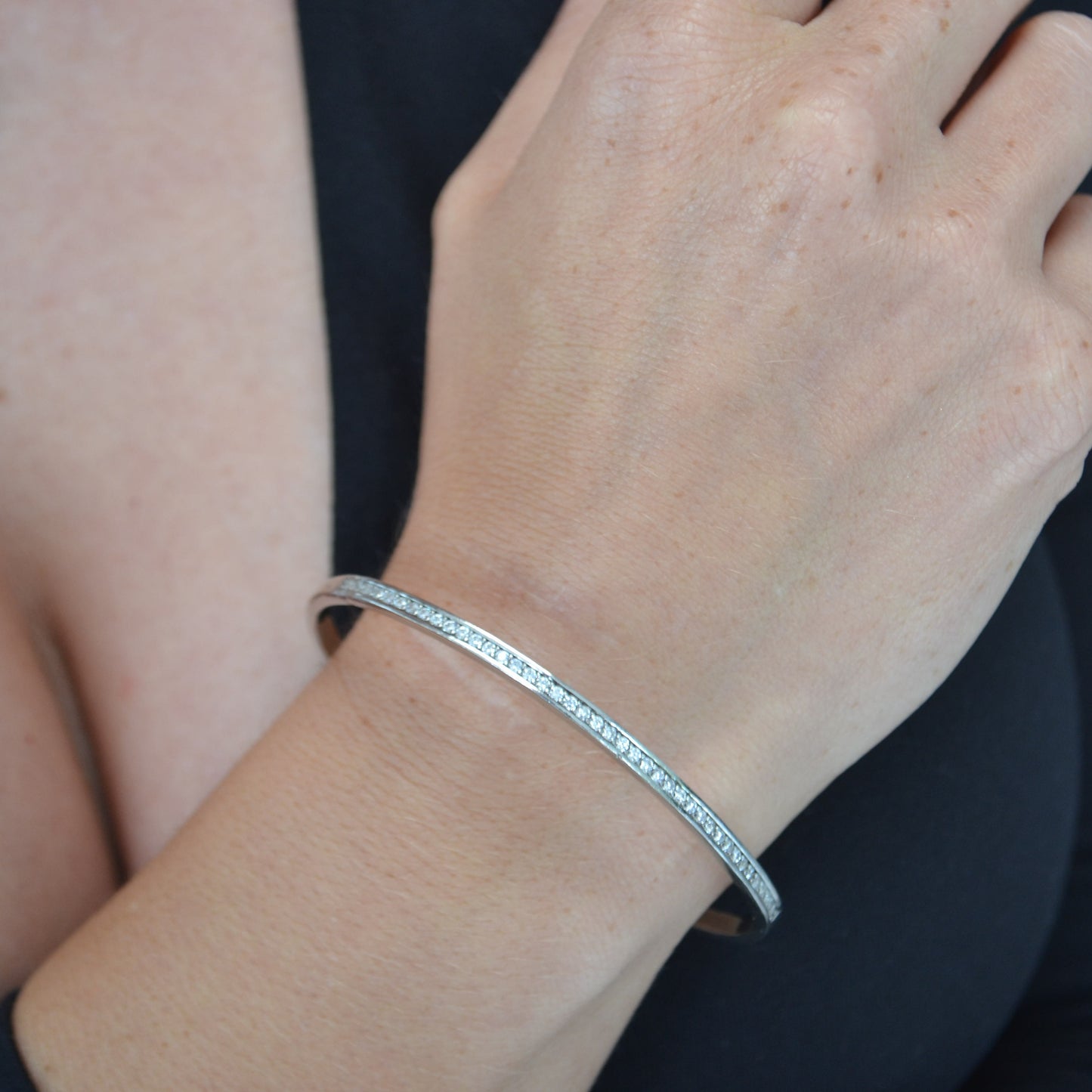 PULSERA ESCLAVA DANA PLATA 925