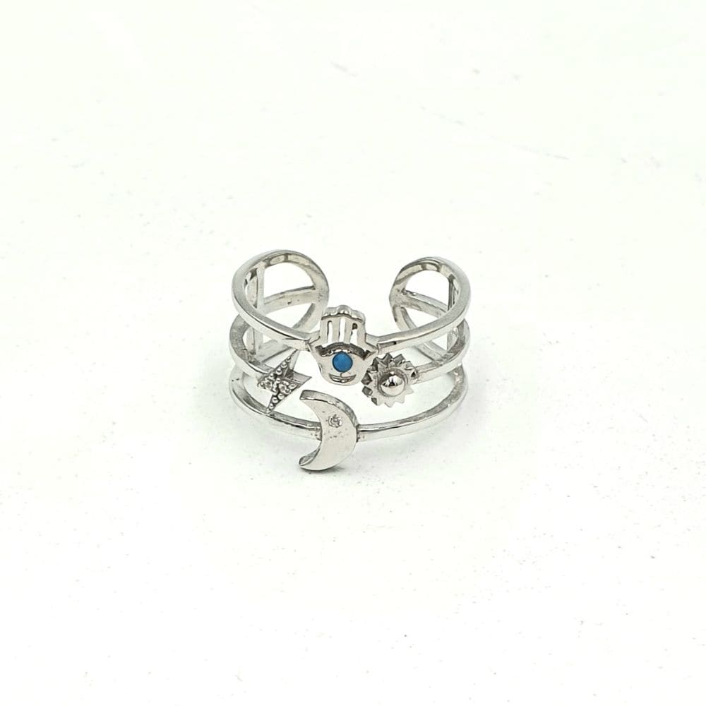 ANILLO UCLU PLATA 925