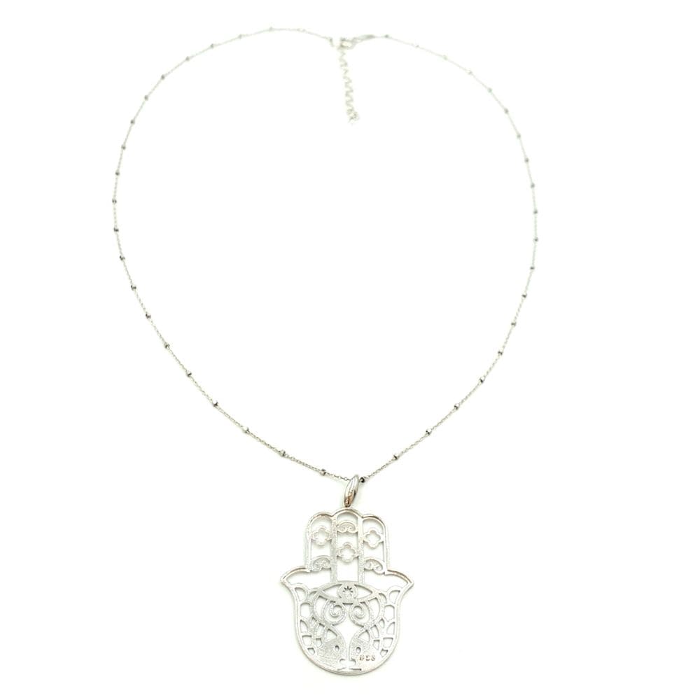 COLLAR HAMSA PLATA 925