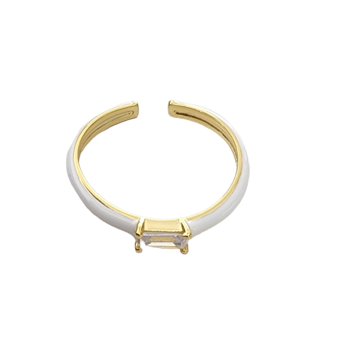 ANILLO AJUSTABLE EMAYE B PLATA 925