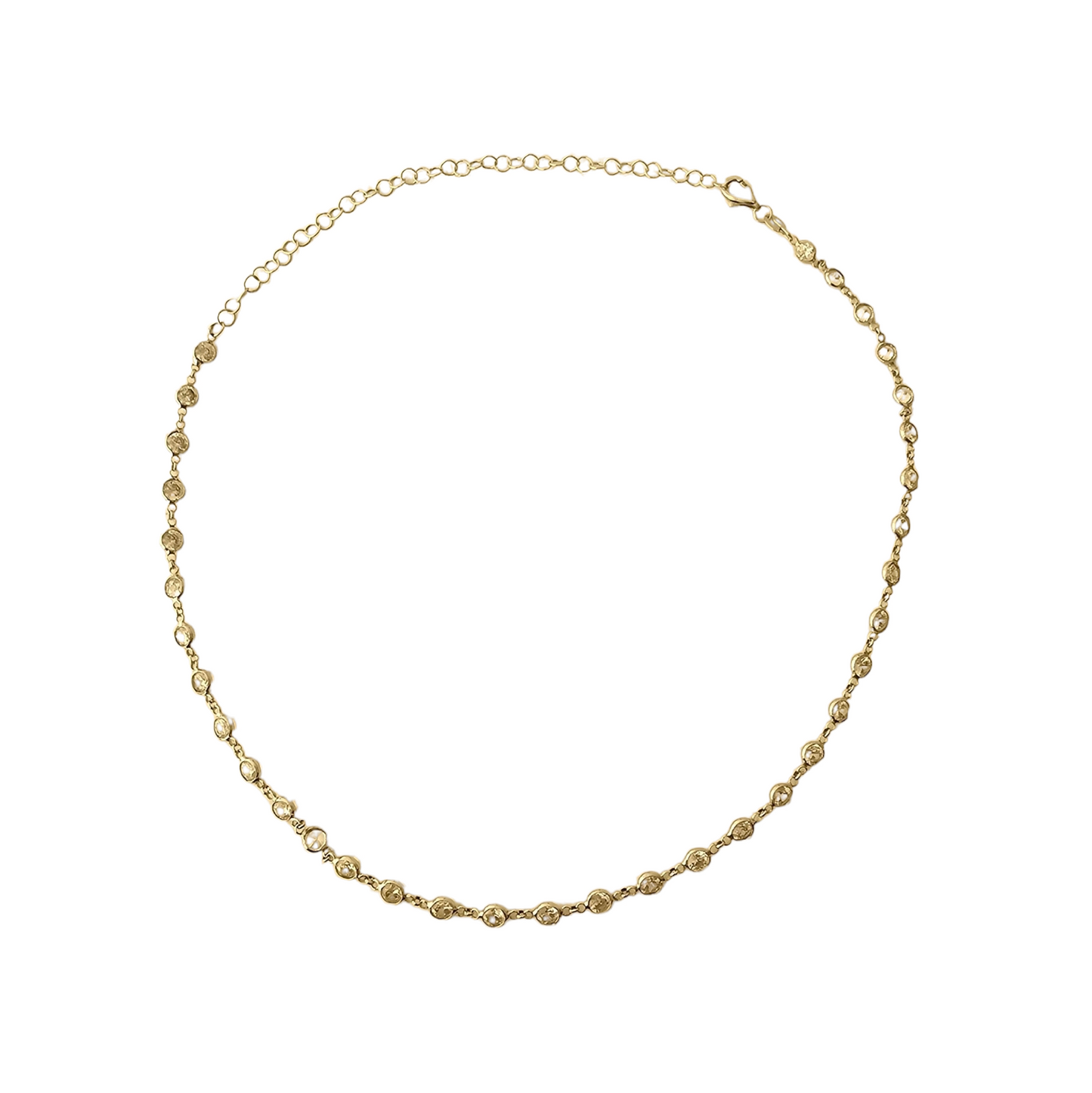 COLLAR CHOKER JOSEFA PLATA 925