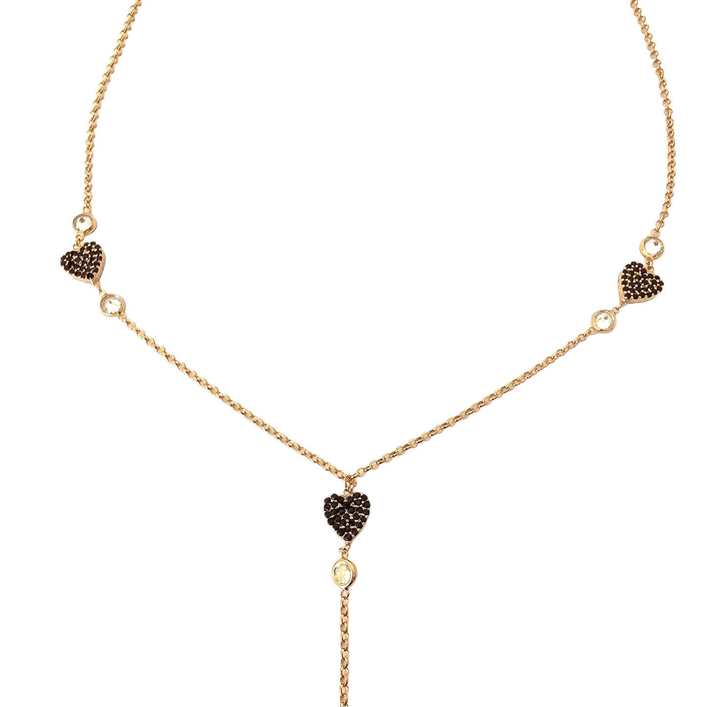COLLAR TIFFANY LOVE ROSE PLATA 925
