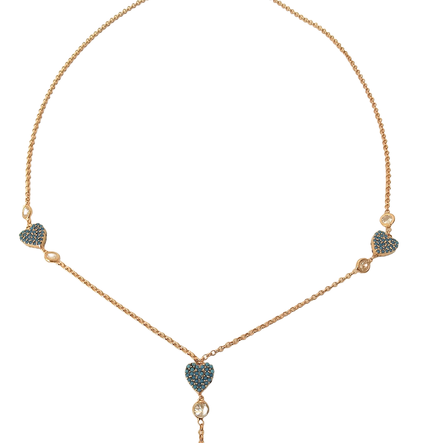 COLLAR TIFFANY LOVE ROSE PLATA 925