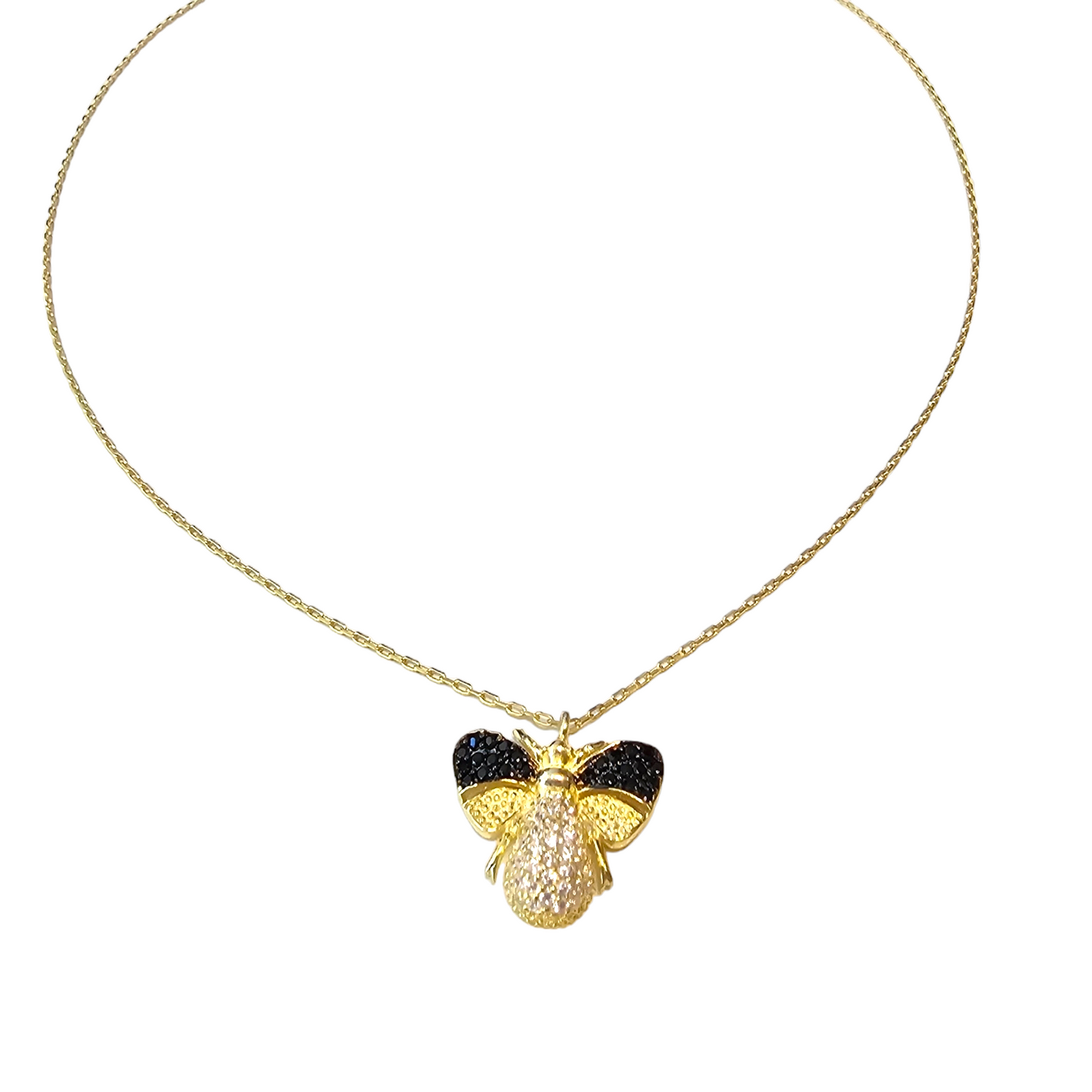 COLLAR ABEJON D PLATA 925