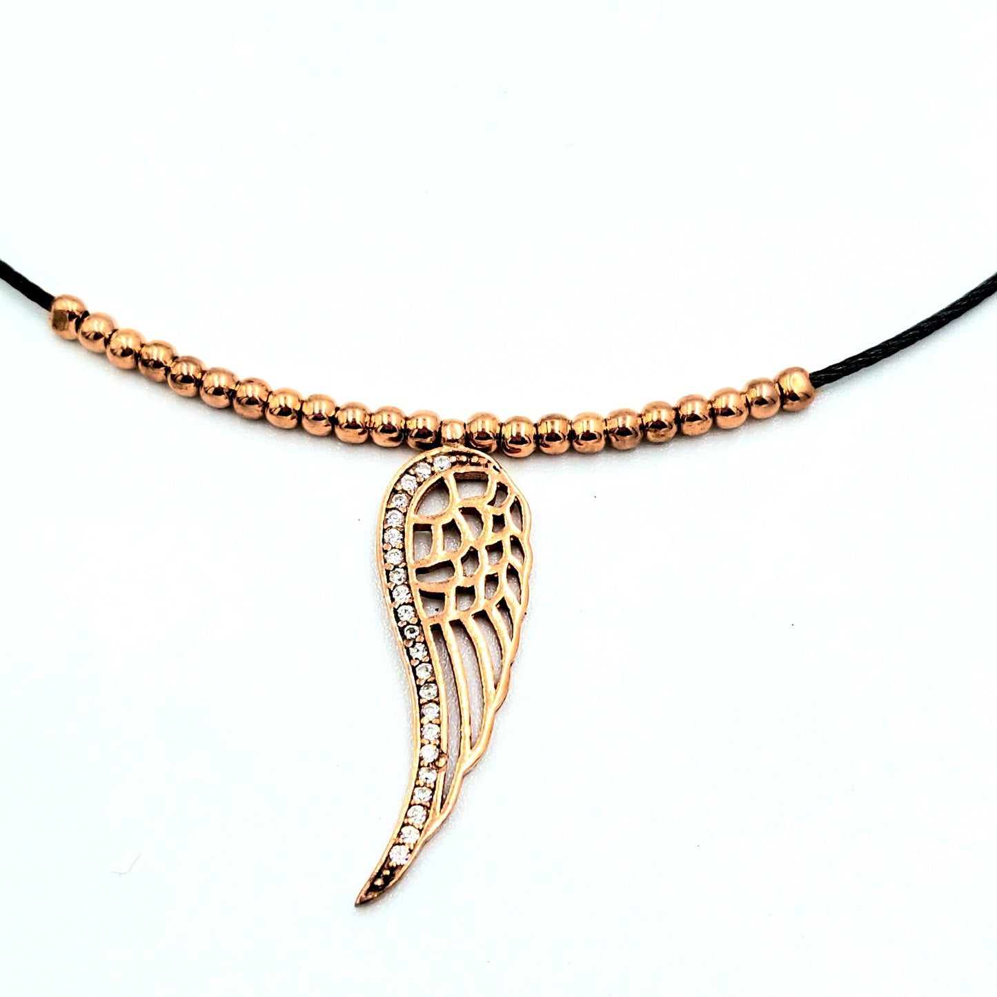 COLLAR SERT KANAT PLATA 925