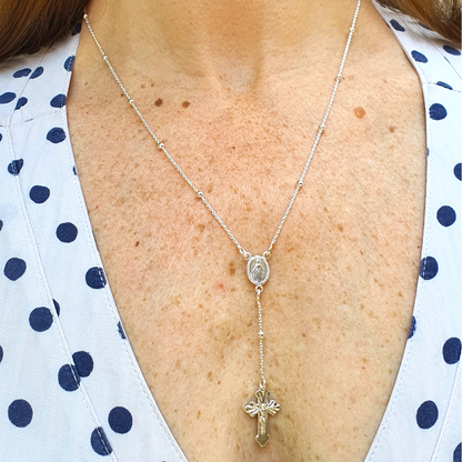 COLLAR TEPISH PLATA 925