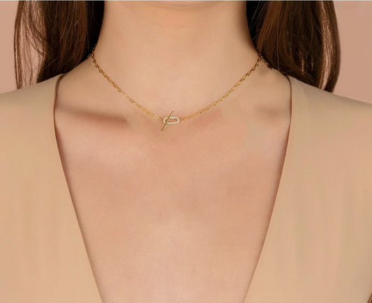 CHOKER ADANA D CORTO PLATA 925