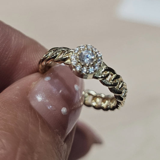 ANILLO AJUSTABLE MANISA D PLATA 925