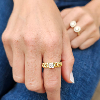 ANILLO NUR D PLATA 925