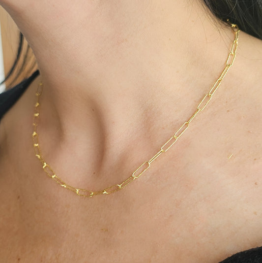 COLLAR EFE  PLATA 925