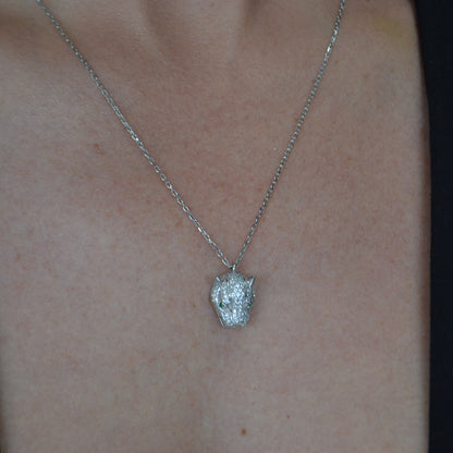COLLAR PANTER PLATA 925
