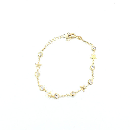PULSERA STAR ZIRCON PLATA 925