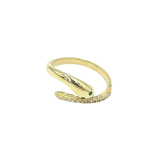 ANILLO AJUSTABLE SERPILI PLATA 925