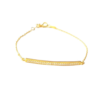 PULSERA BAR PLATA 925