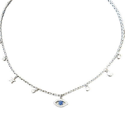 COLLAR MILA PLATA 925