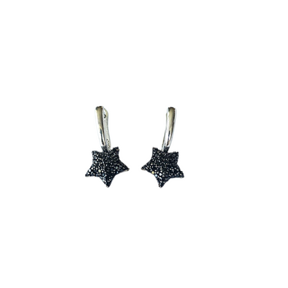 ARO MERYEM SIYAH PLATA 925