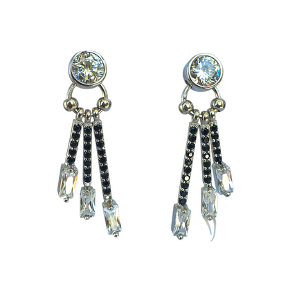 ARO YELIZ SIYAH PLATA 925