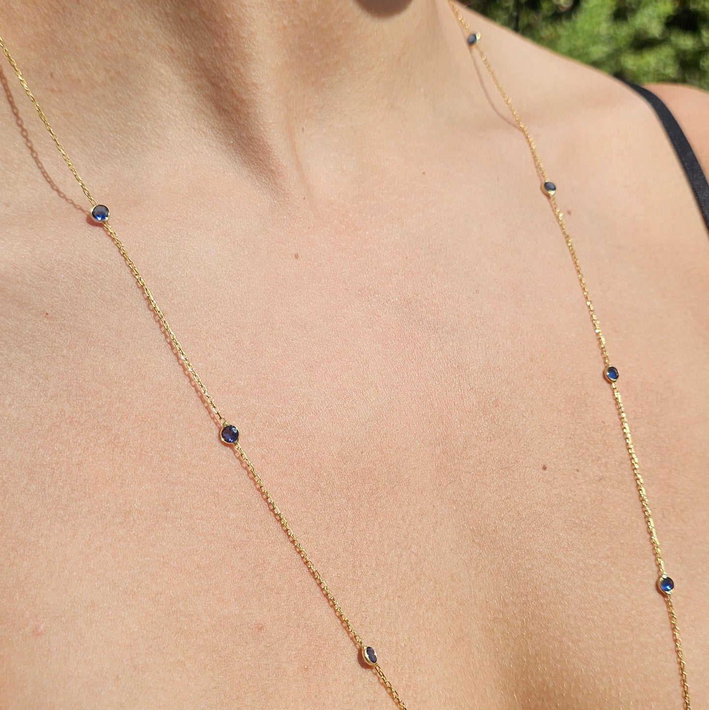 COLLAR TIFFANY MAVI  PLATA 925
