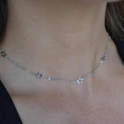 CHOKER SOL PLATA 925