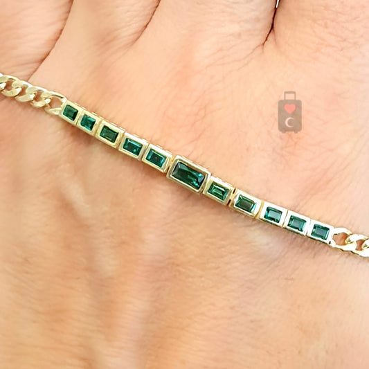 PULSERA NAZ D PLATA 925