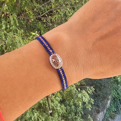 PULSERA SHMAVI PLATA 925 MOSTACILLA JAPONESA