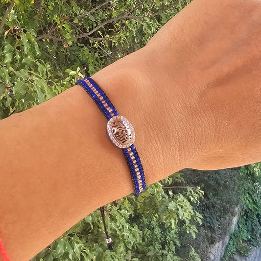 PULSERA SHMAVI PLATA 925 MOSTACILLA JAPONESA