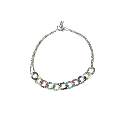 PULSERA LALELI PLATA 925