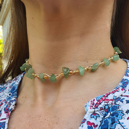 COLLAR COLOMBIA JADE