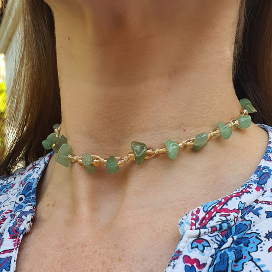 COLLAR COLOMBIA JADE
