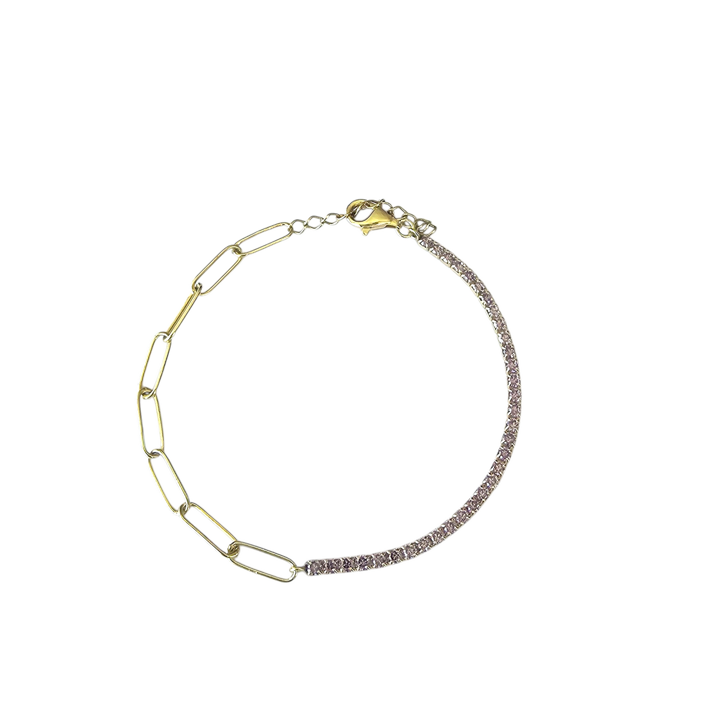PULSERA LILA ROYALE PLATA 925