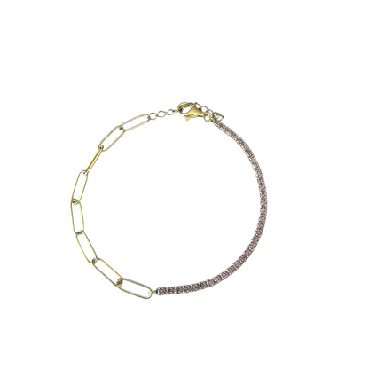 PULSERA LILA ROYALE PLATA 925