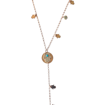 COLLAR FATMA PLATA 925