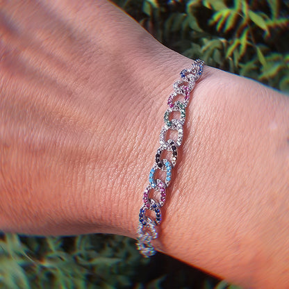 PULSERA LALELI PLATA 925