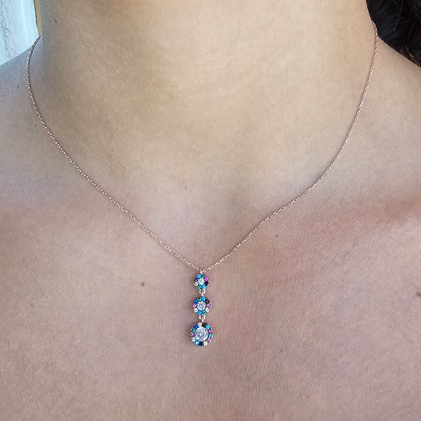 COLLAR KOLOR R PLATA 925