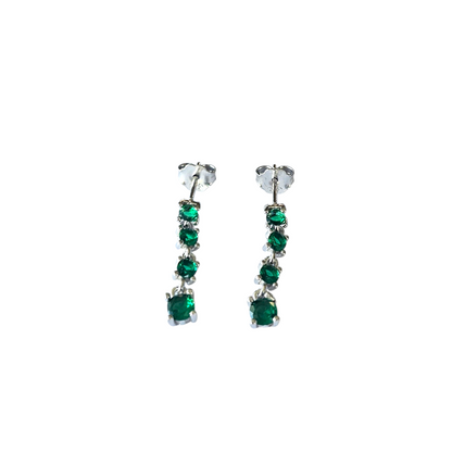 ARO SEVDA YESIL PLATA 925