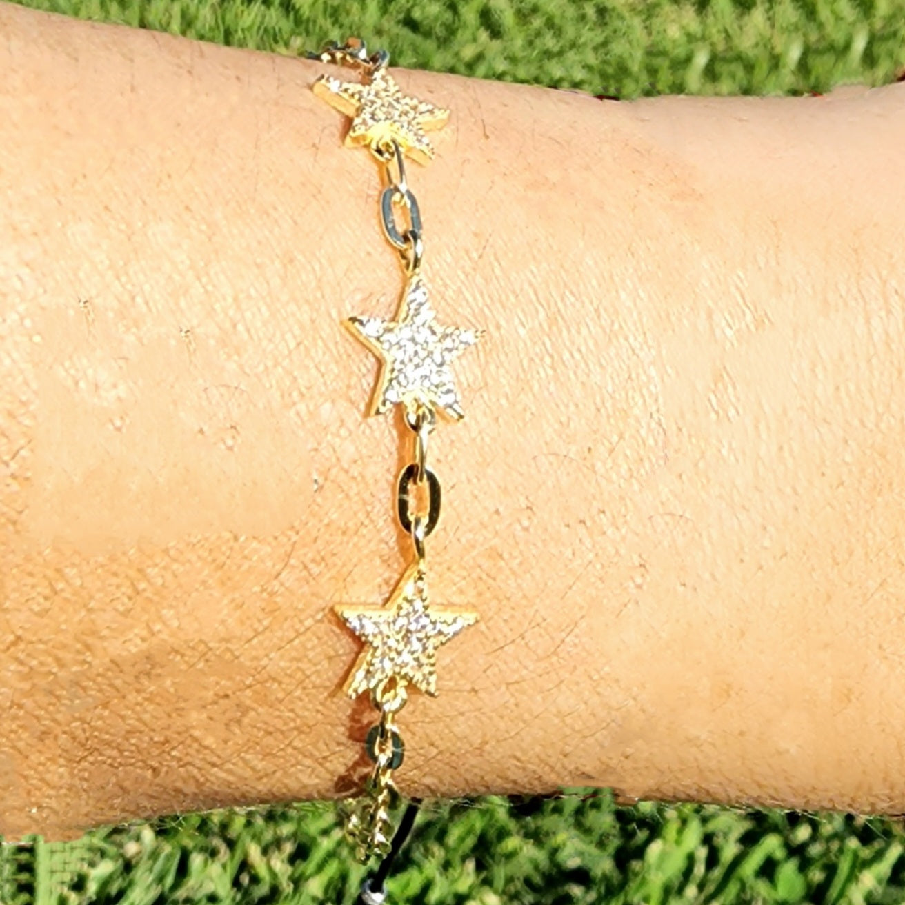 PULSERA YILDIZ D PLATA 925