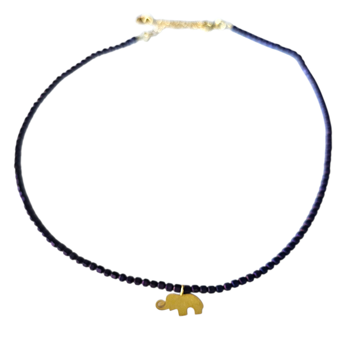 COLLAR HEMATITA TILCIM PLATA 925