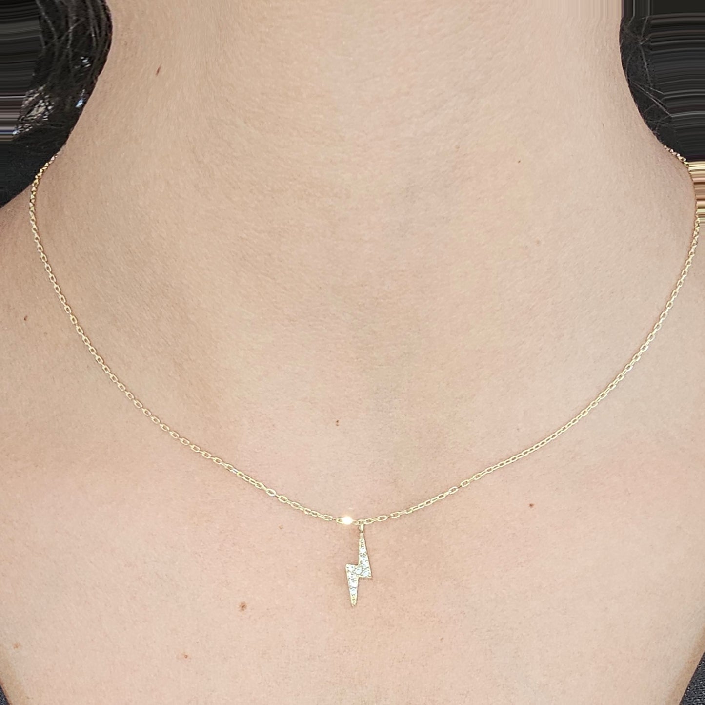 COLLAR ISIK PLATA 925