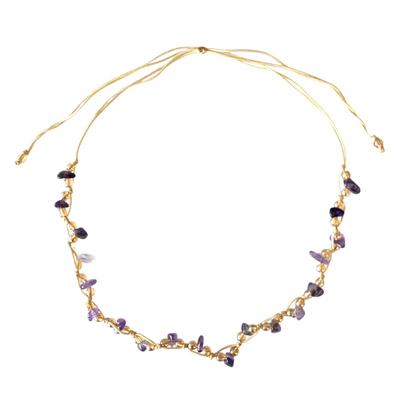 COLLAR COLOMBIA AMATISTA
