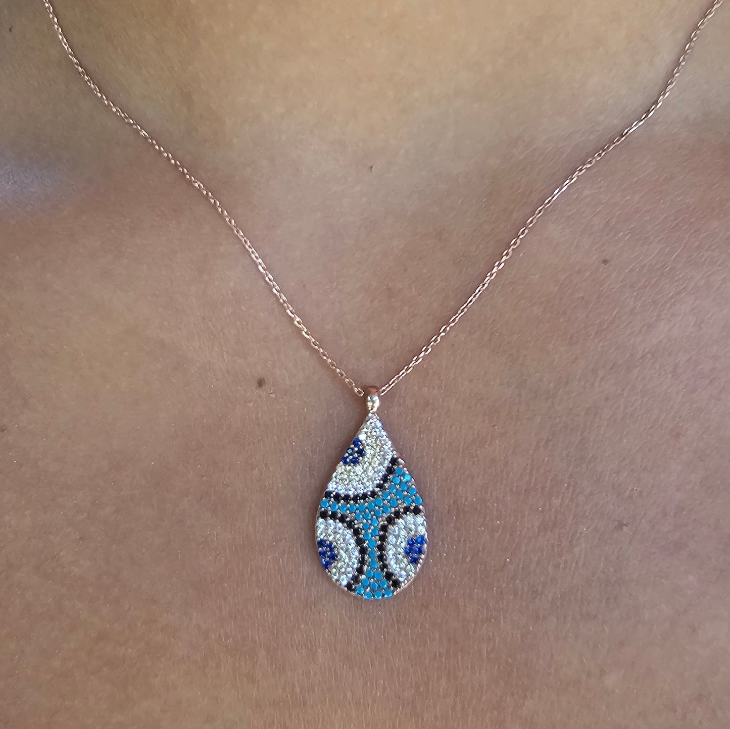 COLLAR GUT R PLATA 925