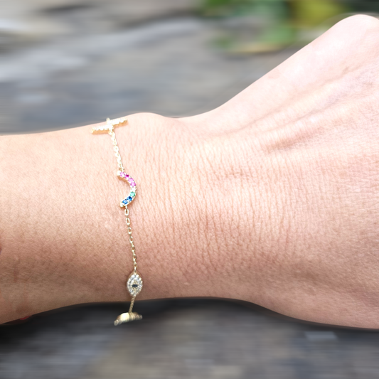 PULSERA LATIFE D PLATA 925