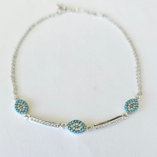 TOBILLERA NAZARLIK PLATA 925